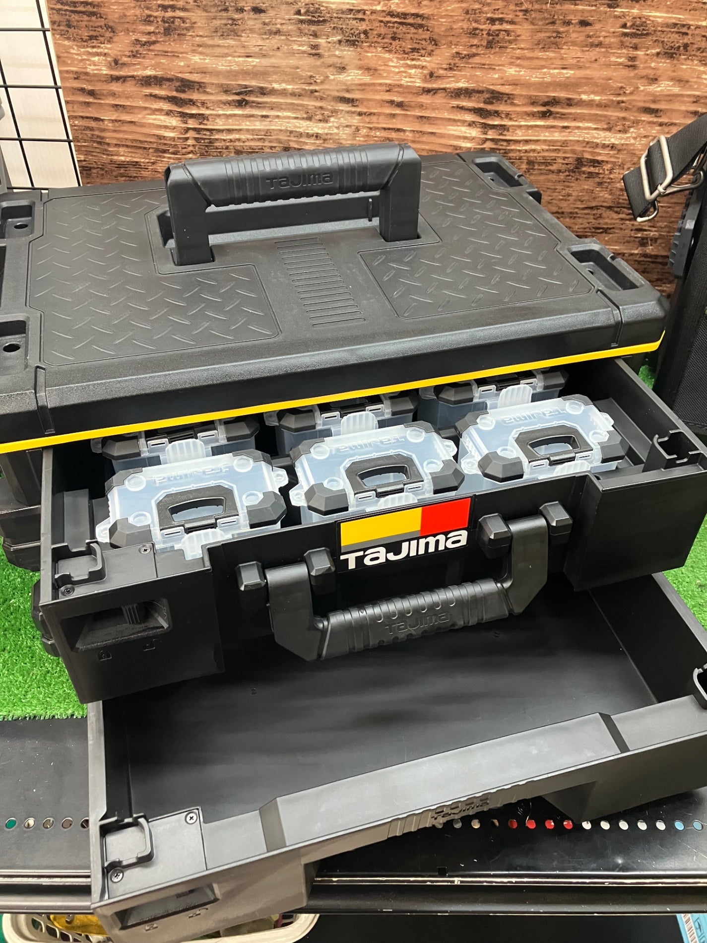 未使用品】タジマ/TAJIMA セフシステム セフ引出しボックス2段 未使用品】タジマ/TAJIMA セフシステム セフ引出しボックス2段