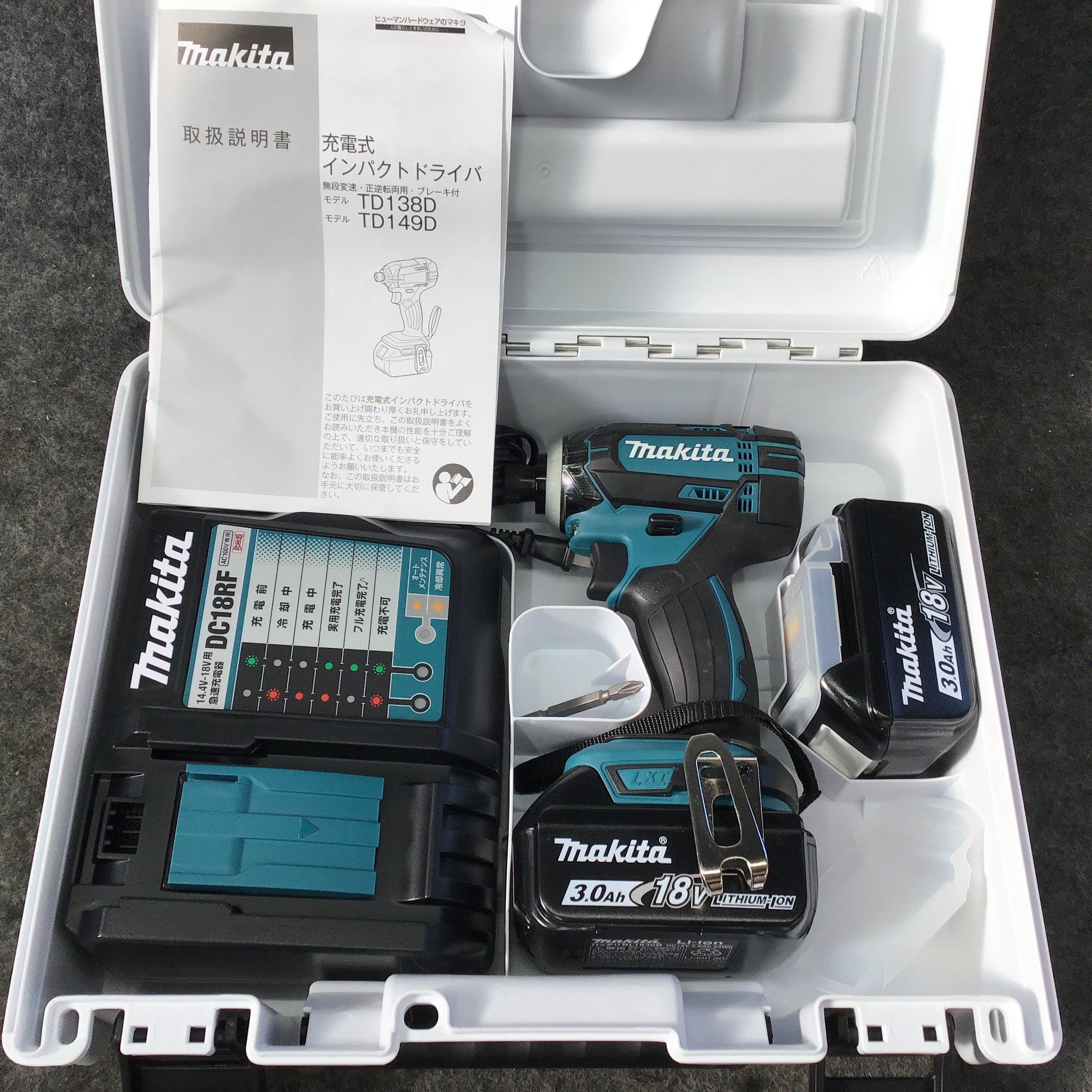 ★マキタ(makita) コードレスインパクトドライバー TD149DRFX【岩槻店】 ☆マキタ(makita) コードレスインパクトドライバー TD149DRFX【岩槻店