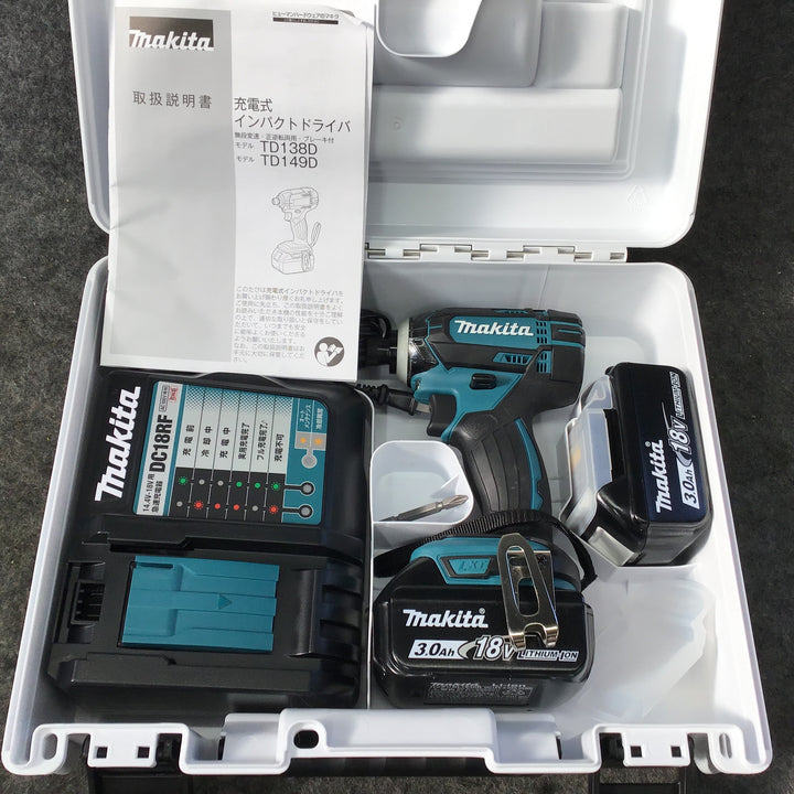 【未使用品(店頭展示品)】★マキタ(makita) コードレスインパクトドライバー TD149DRFX【岩槻店】