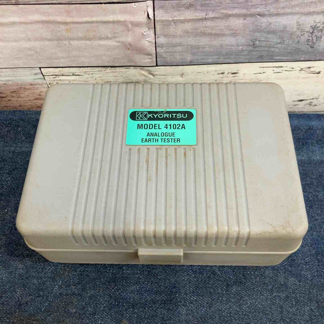 【現状品】共立電気計器 接地抵抗計 4102A 動作未確認【八潮店】