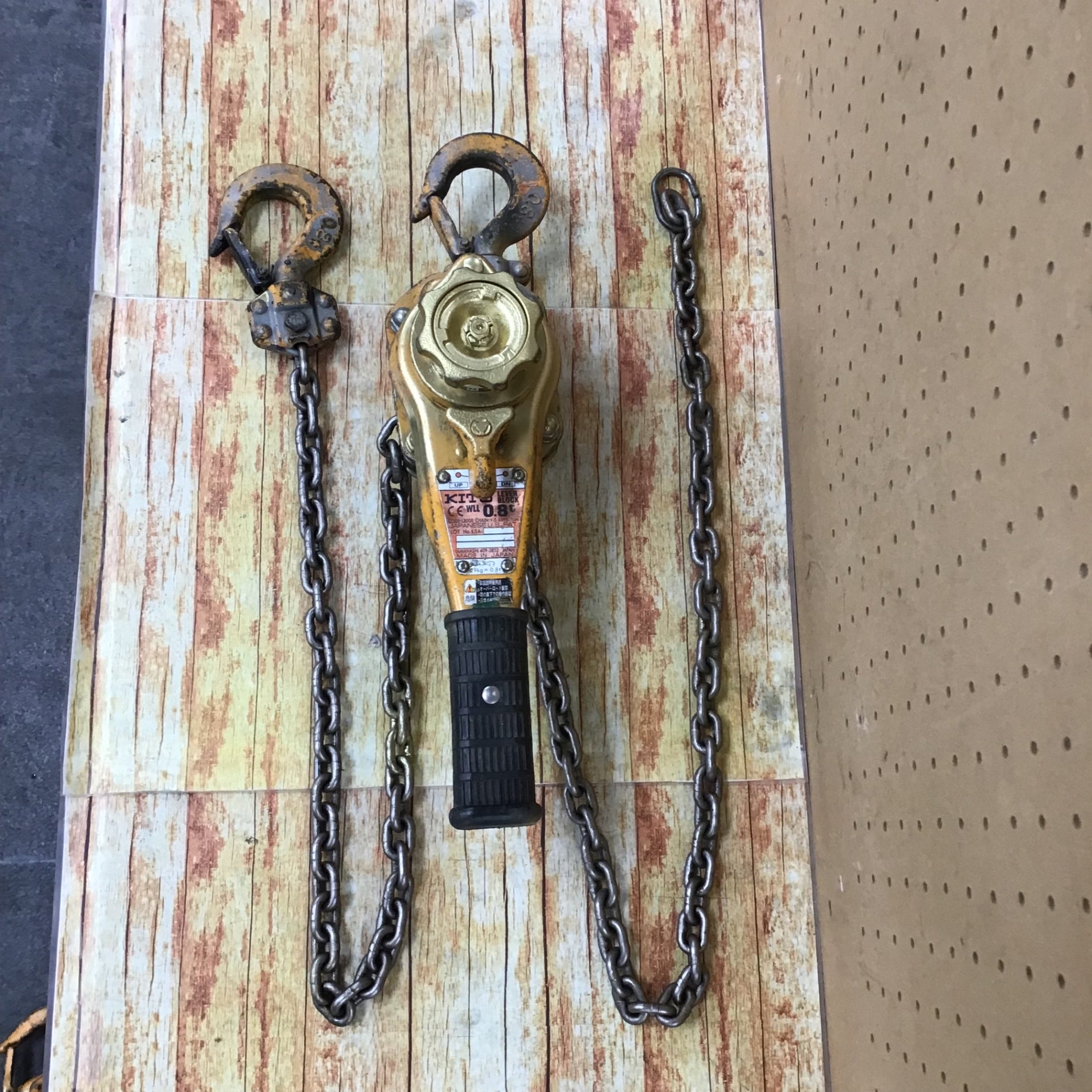 ☆キトー(KITO) レバーブロック LB008【川崎店】 – アクトツール