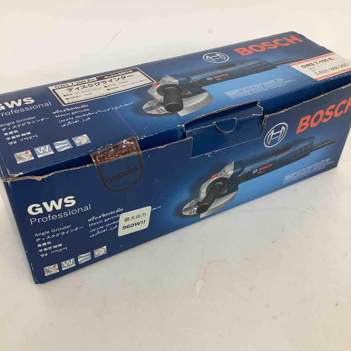 ◇ボッシュ(BOSCH) 100mmディスクグラインダー GWS7-100E【狭山】