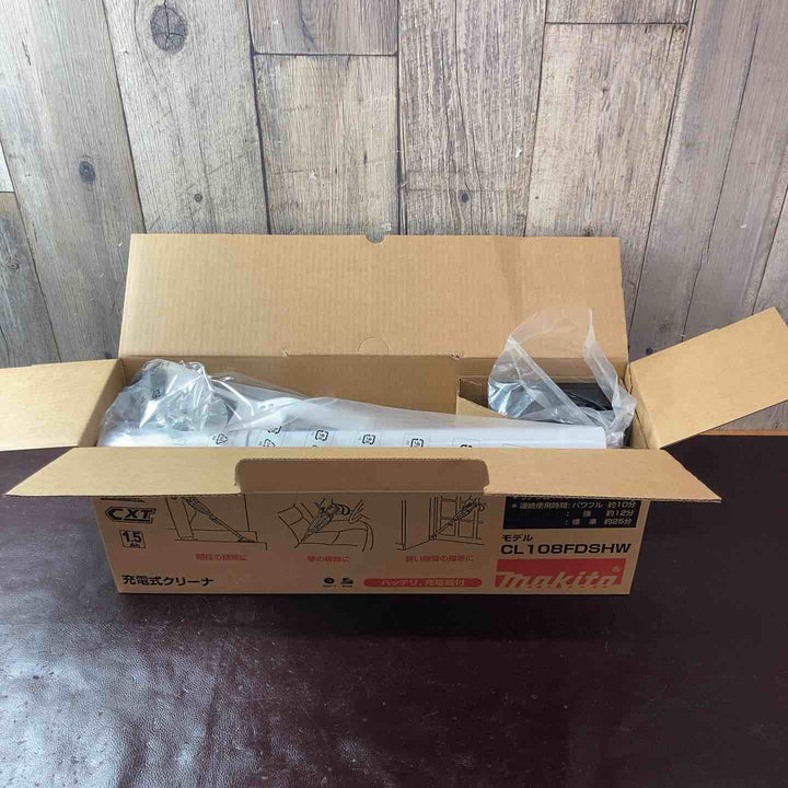 【未使用(店頭展示品)】マキタ(makita) コードレスクリーナー CL108FDSHW【東大和店】