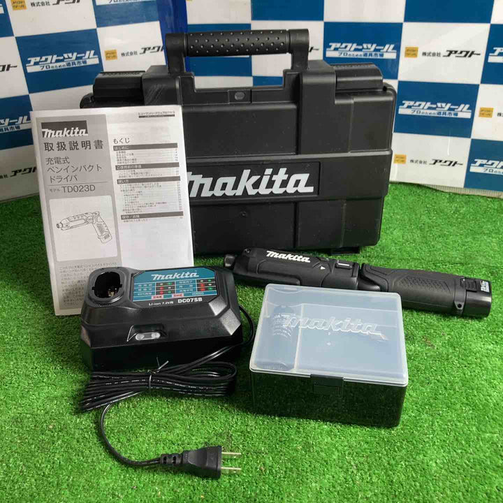 ★マキタ(makita) 7.2V コードレスペンインパクトドライバ TD023DSHXB【草加店】