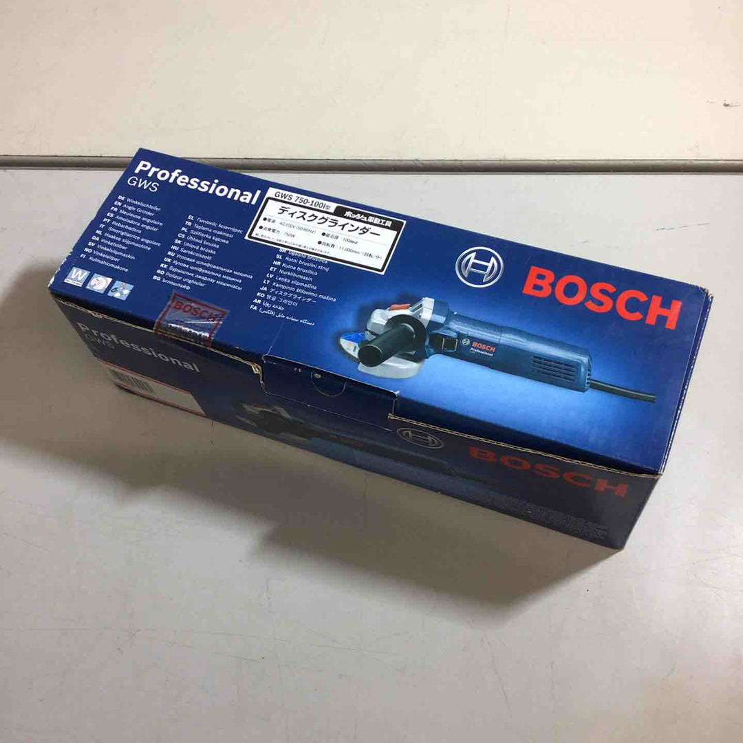 〇ボッシュ(BOSCH) 100mmディスクグラインダー GWS750-100I【戸田店】