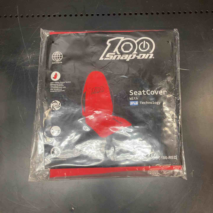 スナップオン(Snap-on) ロゴ入りバックパック 100周年限定シートカバーDSC100(レッド、ブラック各1個)【川越店】