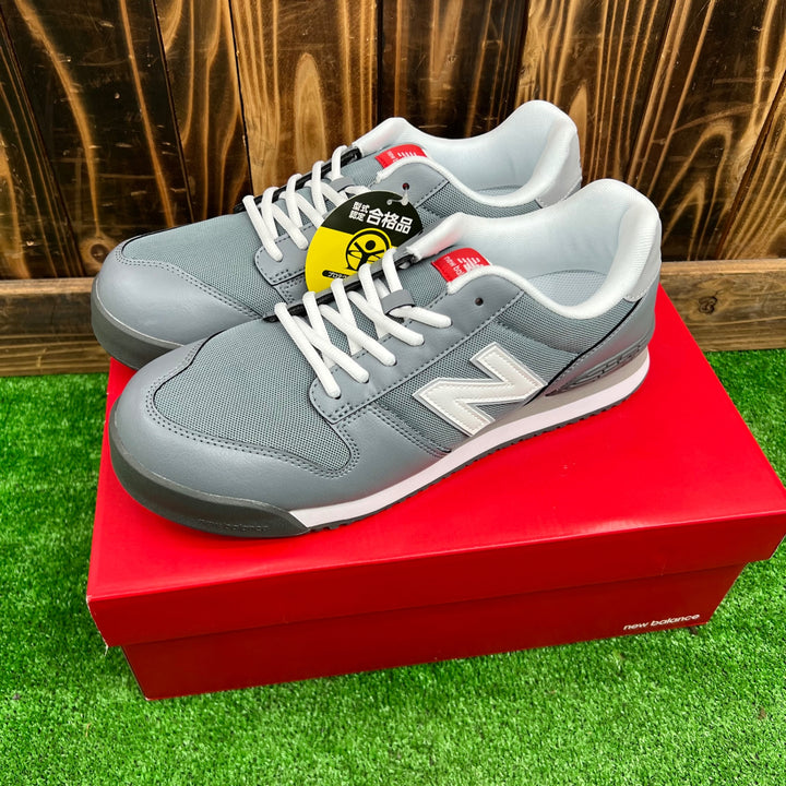 ニューバランス/ New Balance　安全靴　ポートランド　ＰＬ－８８１　グレー＋グレー＋ホワイト 26.0cm【桶川店】