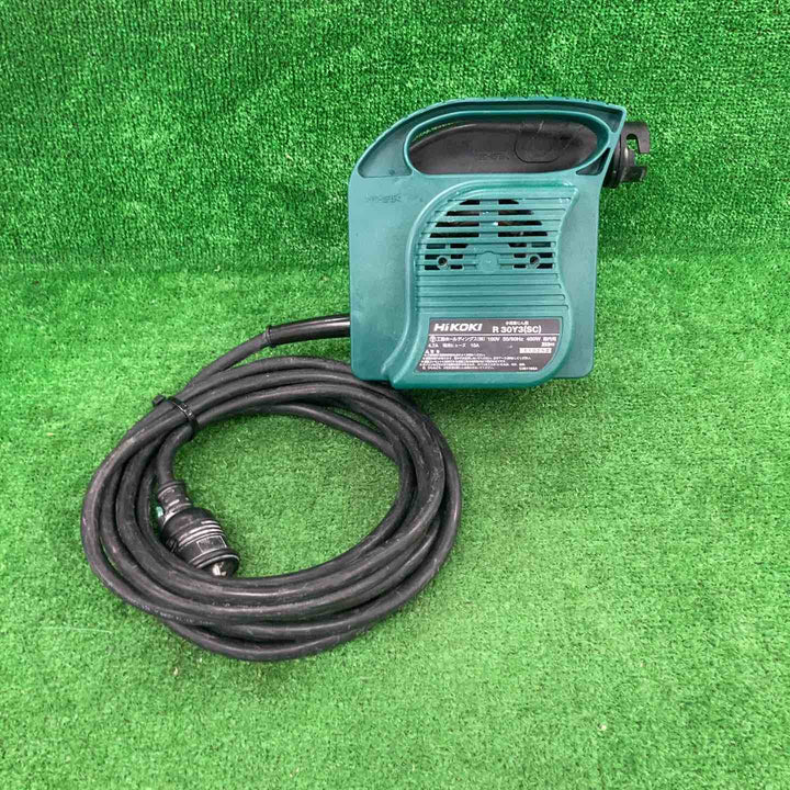◇HiKOKI(ハイコーキ) 小形集じん機 ダストバッグ仕様 容量18L 電機工具接続専用 粉じん専用 新帯電防止ホースφ28×5ｍ付 R30Y3(SC)【川崎店】