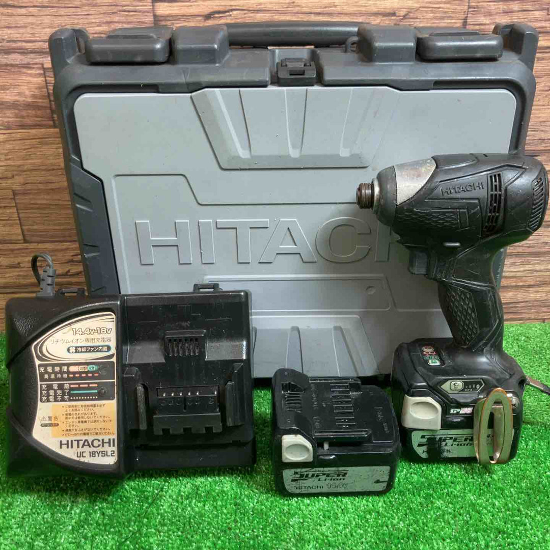 ハイコーキ(※旧:日立工機) コードレスインパクトドライバー WH14DDL(2LSCK)(B)【桶川店】