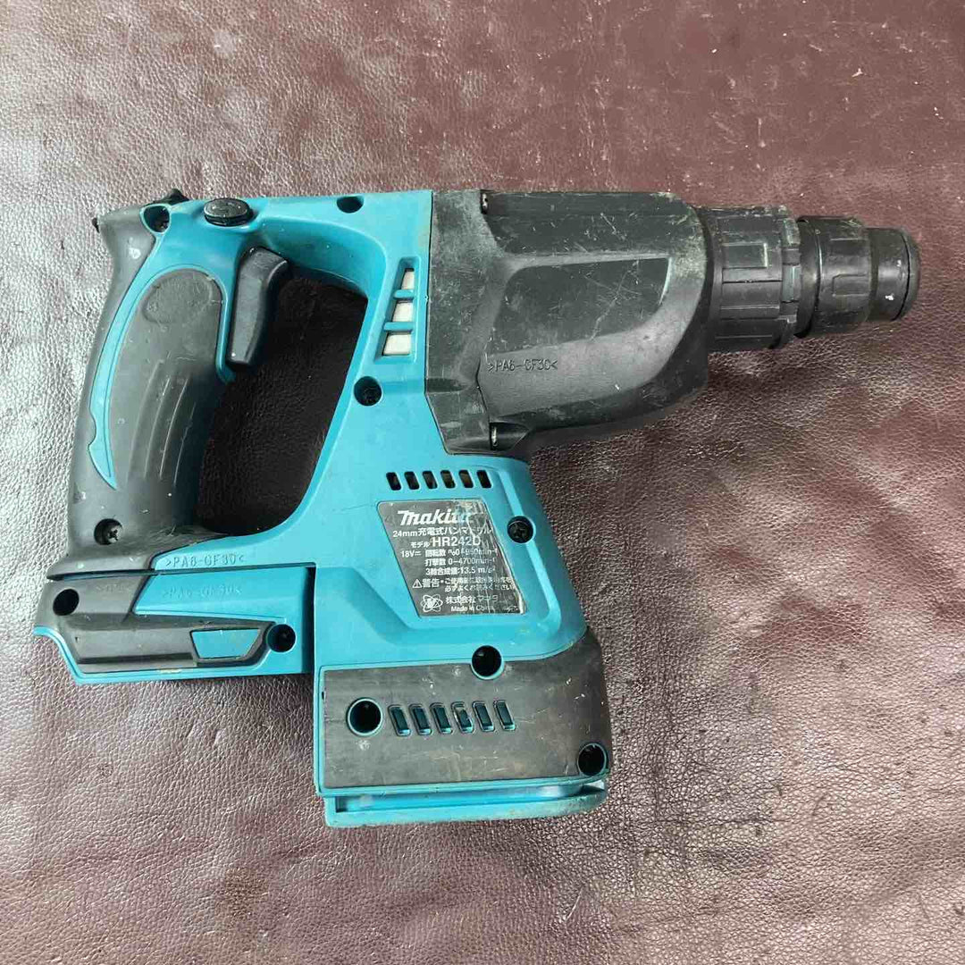 【中古品】マキタ(makita) コードレスハンマドリル HR242DZK バッテリー 充電器付属【東大和店】
