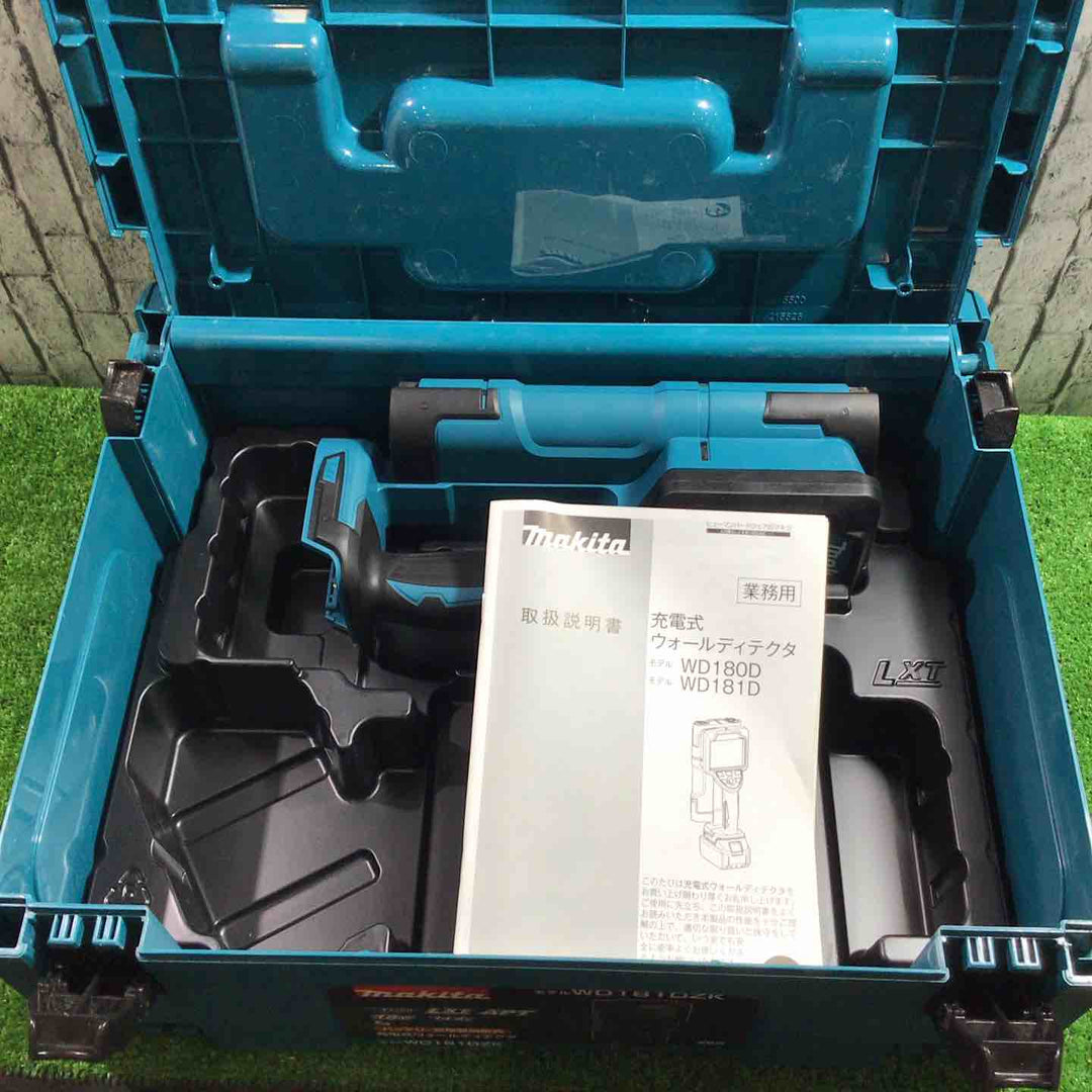 ★マキタ(makita) コードレスウォールディテクタ コンクリート探知機 WD181DZK【川口店】