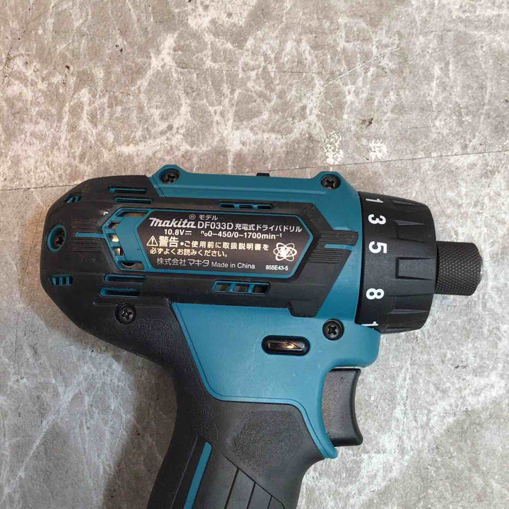 ★マキタ(makita) コードレスドリルドライバー DF033DZ【八潮店】