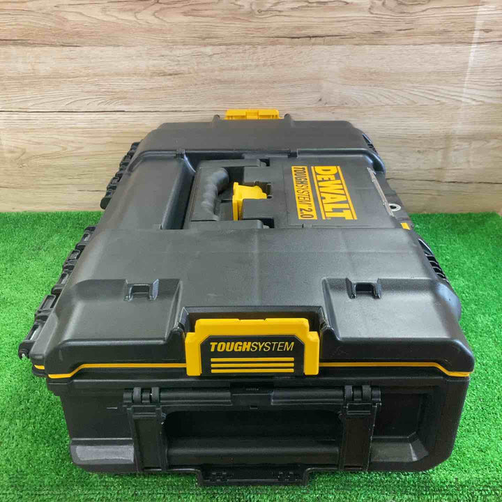 デウォルト(DEWALT) タフシステム2.0 システム収納BOX Sサイズ 工具箱 収納ケース ツールボックス DS165 積み重ね収納 DWST83293-1【町田店】