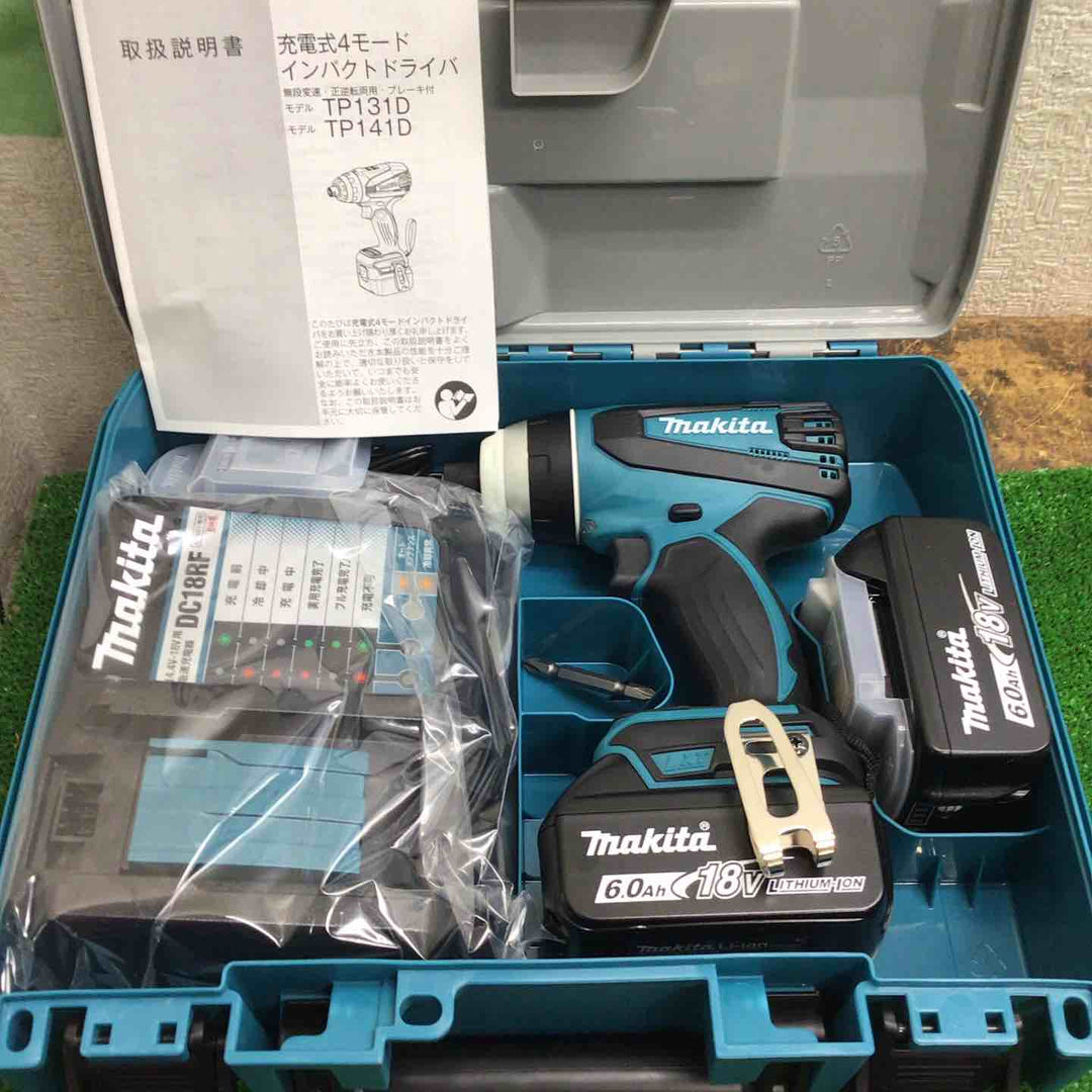 ★マキタ(makita) コードレス4モードインパクトドライバー TP141DRGX【草加店】