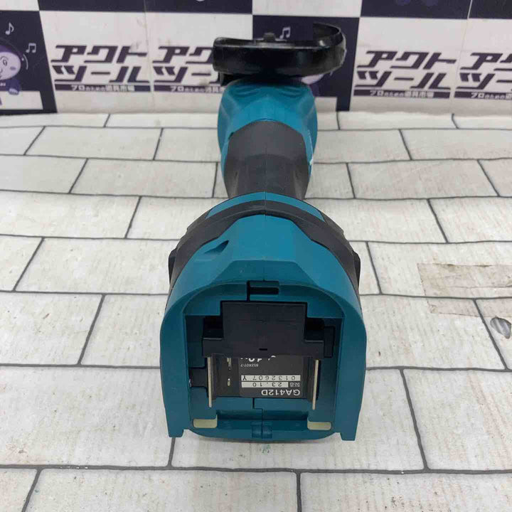 ★マキタ(makita) 100mmコードレスディスクグラインダ GA412DZ【所沢店】