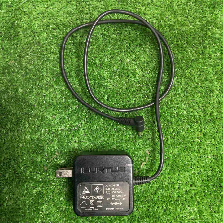 ◇BURTLE バートル エアークラフト 2024年モデル 22Vリチウムイオンバッテリー マットブラック AC08 78 F【草加店】