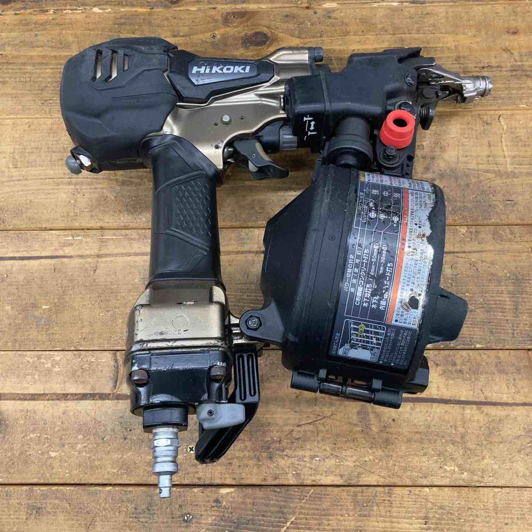 ★ハイコーキ(HIKOKI ※旧:日立工機) 高圧エア釘打ち機 NV50HR2(S)【所沢店】