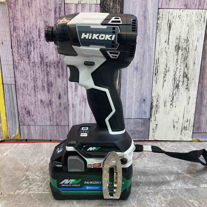 【未使用品】ハイコーキ HIKOKI 36V コードレスインパクトドライバー WH36DD(2XHSZ)(FW) フロスティホワイト【八潮店】