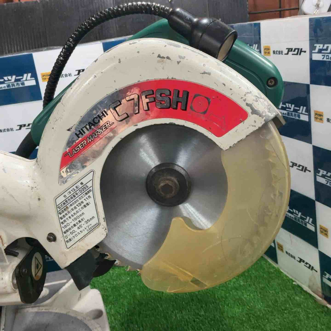 【店頭受取り限定】◇ハイコーキ(HIKOKI ※旧:日立工機)  卓上スライド丸ノコ C7FSH【草加店】