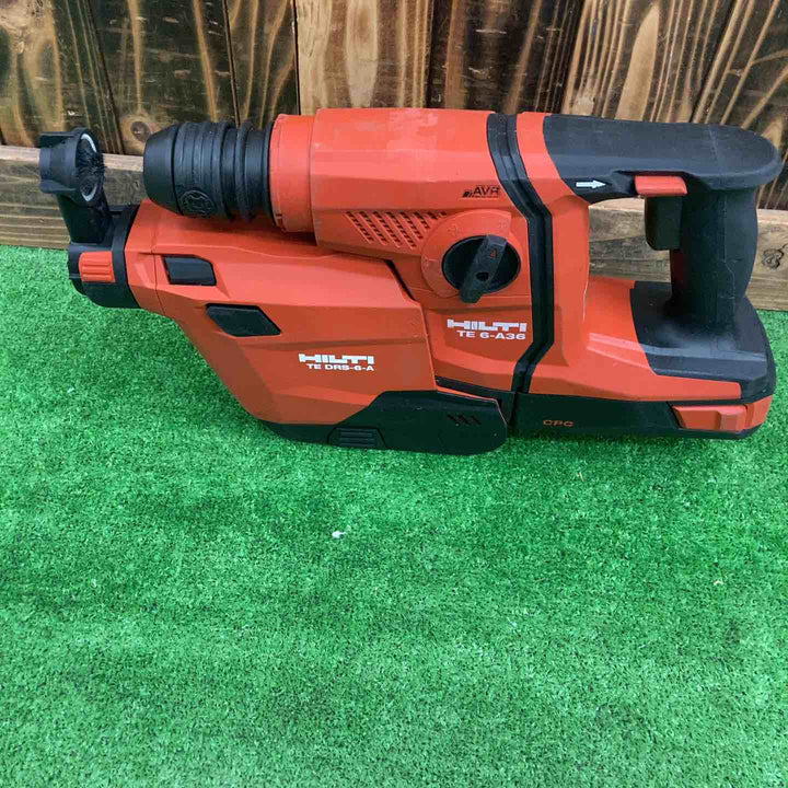 ★ヒルティHILTI) コードレスハンマドリル TE6-A36　集塵システム、バッテリー×1個付き　【桶川店】