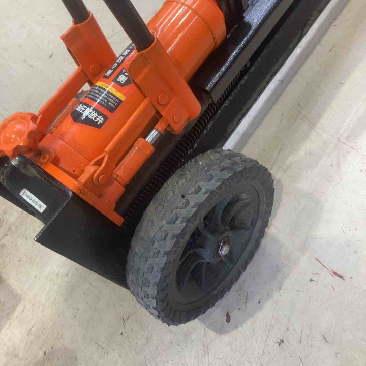 【店頭受取り限定】◇PLOW 手動式薪割り機 MLS12 油圧 手押し式 薪割機【町田店】