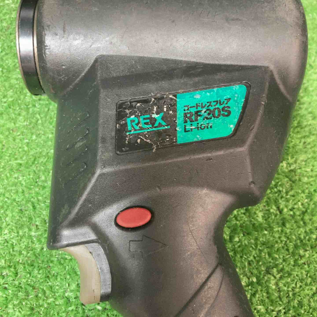 ◇レッキス(REX) 424901 RF20S コードレスフレアツール クランプ×4個付き！ (代用ケースとなっています)【岩槻店】