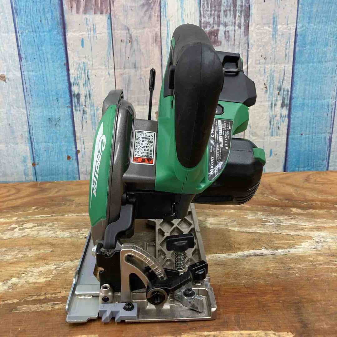 【中古品】★ハイコーキ(HIKOKI ※旧:日立工機) コードレス丸のこ C14DBL(NN) 14.4V 本体のみ【柏店】