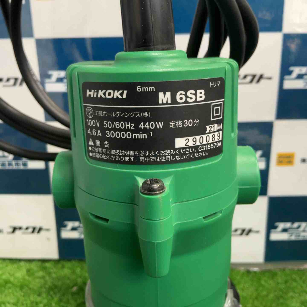 ☆ハイコーキ(HIKOKI ※旧:日立工機)  トリマ M6SB【草加店】