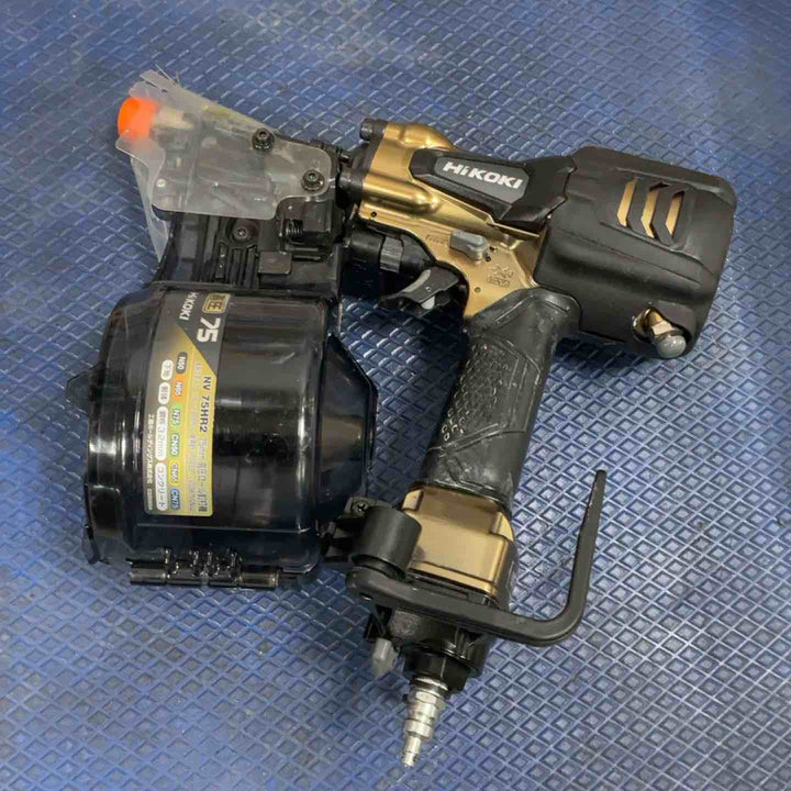 ★ハイコーキ(HIKOKI ※旧:日立工機) 高圧エア釘打ち機 NV75HR2(S)【草加店】