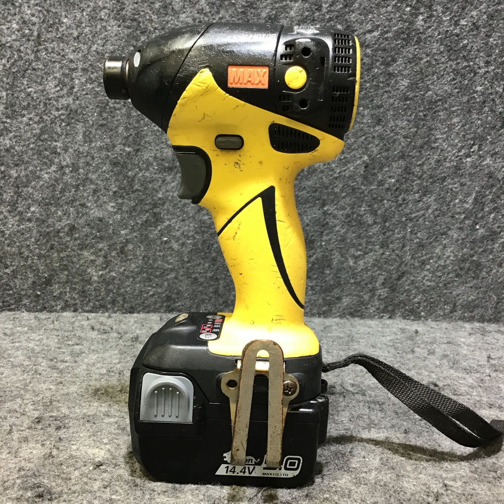 中古品】MAX(マックス) 14.4V 充電式インパクトドライバー PJ-ID144 