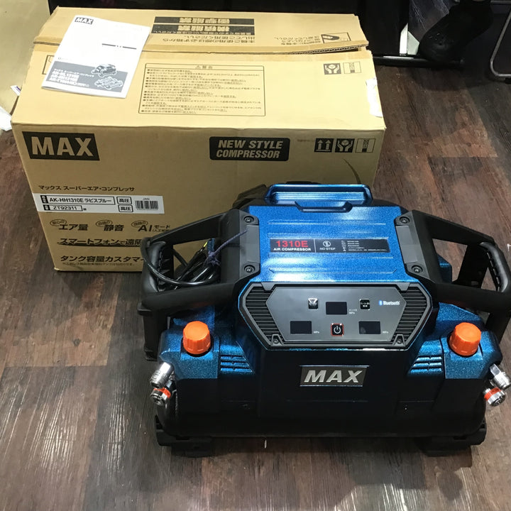 ★マックス(MAX) 高圧専用エアコンプレッサー AK-HH1310E_限定色ラピスブルー　メーカー保証なし【町田店】