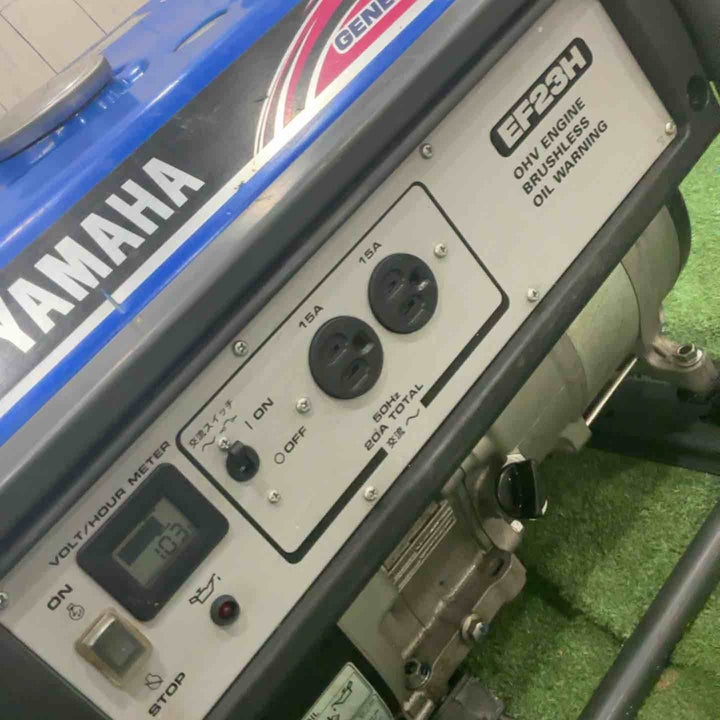 【店頭受取り限定】★アースパワー(Earth POWER※旧:ヤマハ) 発電機 EF23H_50Hz 動作確認済【川口店】