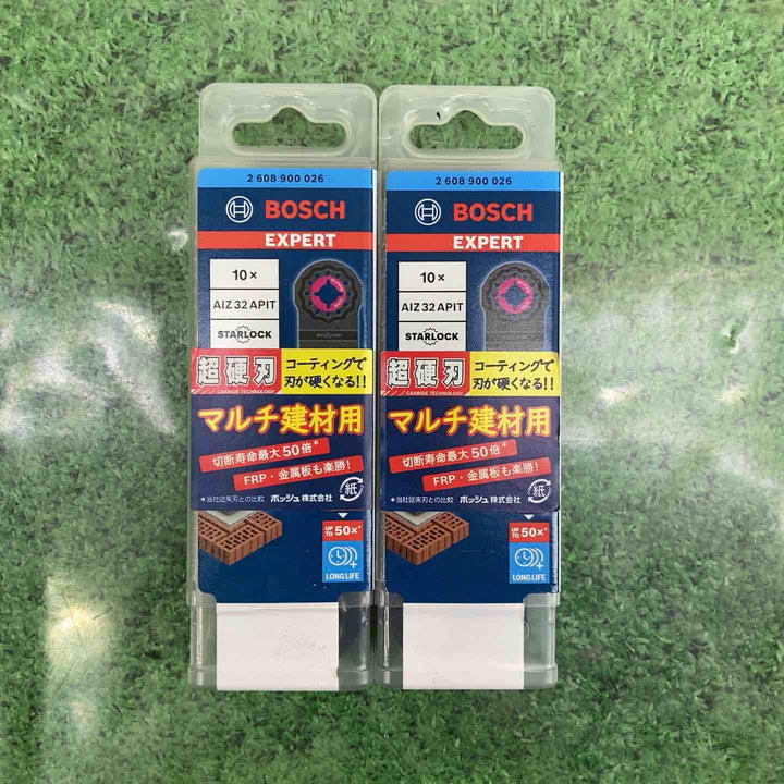 ボッシュ(BOSCH) マルチツールブレードスターロック AIZ32APIT/10 10本入り　2個セット【町田店】