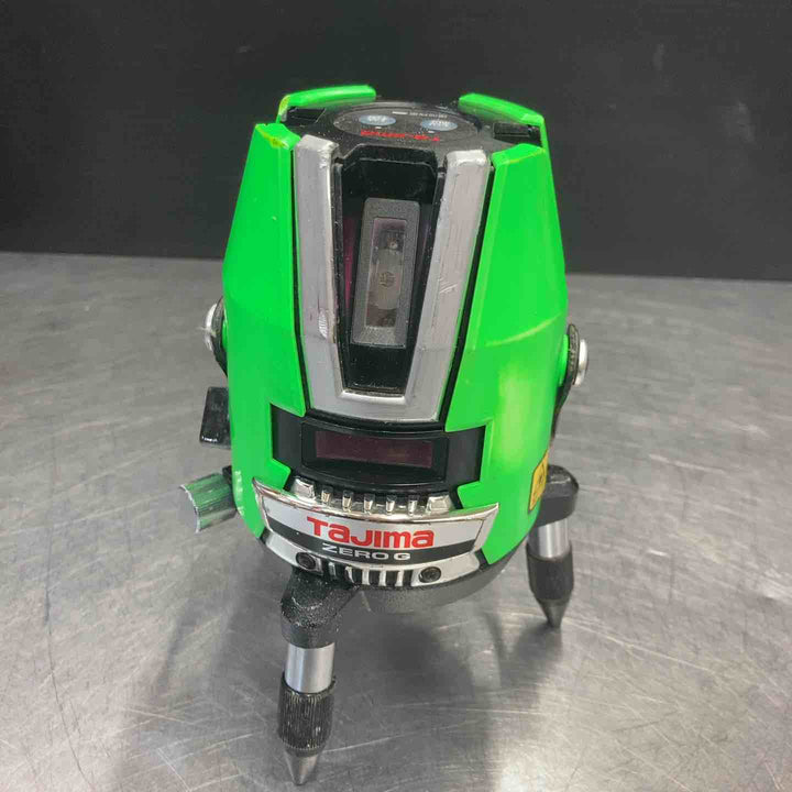 【中古品】 タジマ(Tajima) グリーンレーザー墨出し器  ZERO G ゼロジ― KYR 矩・横・両縦 ZEROG-KYR 光学 【東大和店】