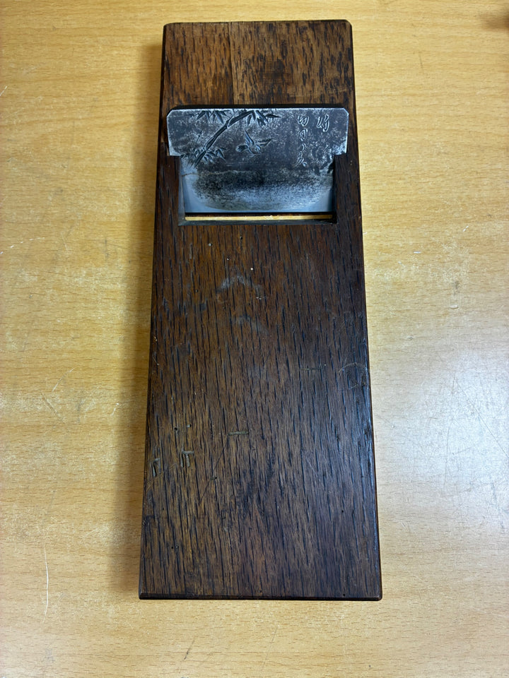 鉋 竹 切刃の友 刃幅94mm 削り幅84mm ※台に割れあり【越谷店】