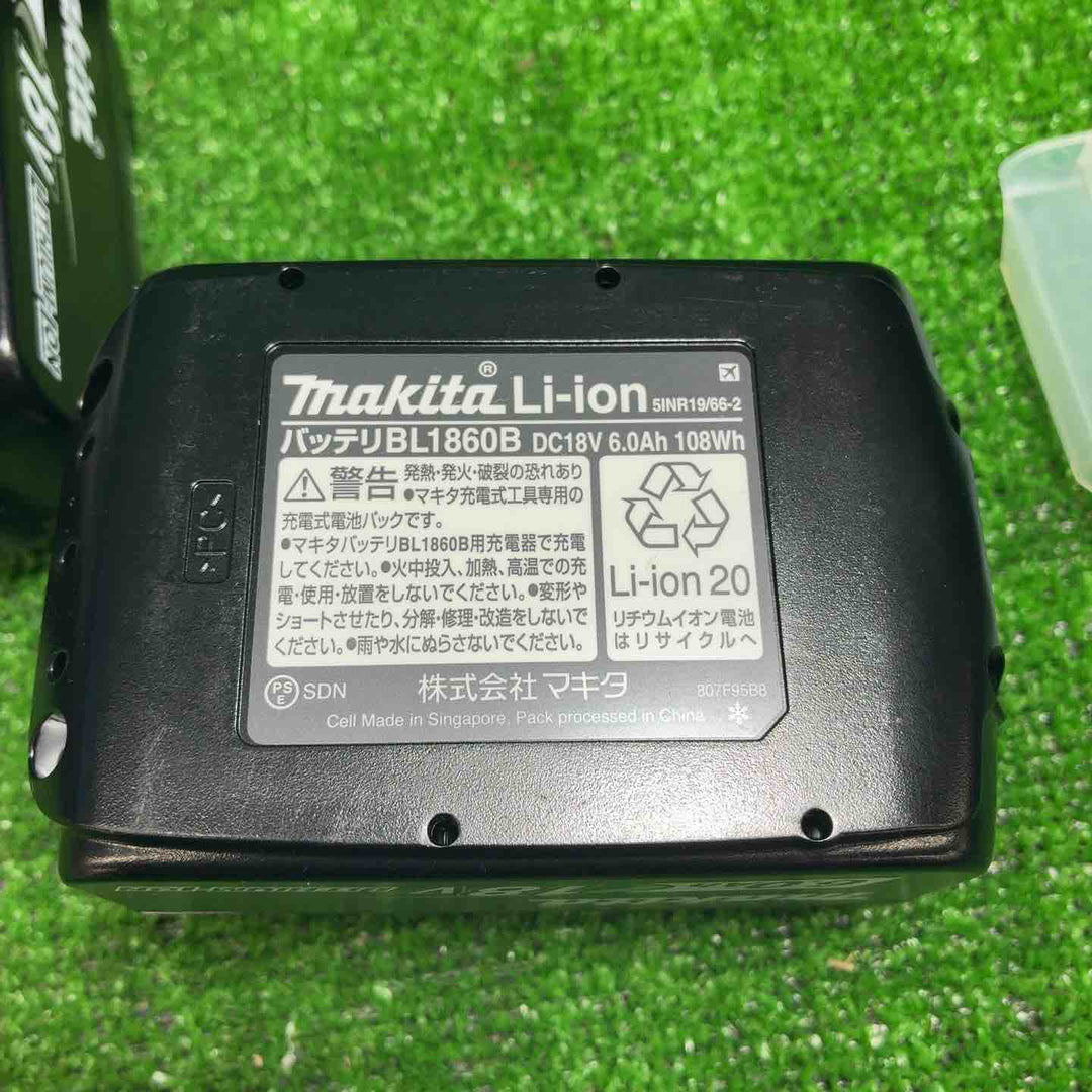 【10個セット】マキタ(makita) リチウムイオンバッテリー 18V/6.0Ah BL1860B【藤沢店】