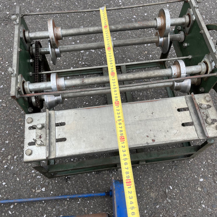 【中古品/店頭受取り限定】メーカー不明 手動曲げ機 ロール成形機 メタルシートベンダー 鈑金機械 屋根 トタン【東大和店】