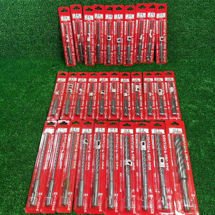 デルタゴンビット SDSプラス(19.0、12.7、12.5、12.0、10.0、9.0、7.5、6.4、5.5、5.5×2、5.0×19、4.0×2)