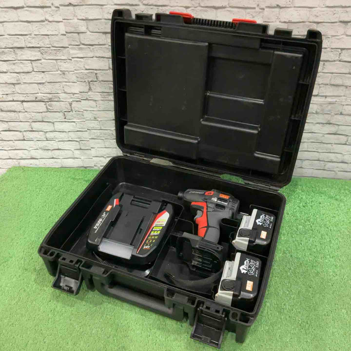 ★マックス(MAX) コードレス静音インパクトドライバー PJ-SD102-B2C/1850A 14.4V 動作確認済み【川口店】