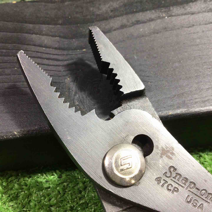 スナップオン(Snap-on) コンビネーションプライヤ― 47CP 旧ロゴ 【川口店】