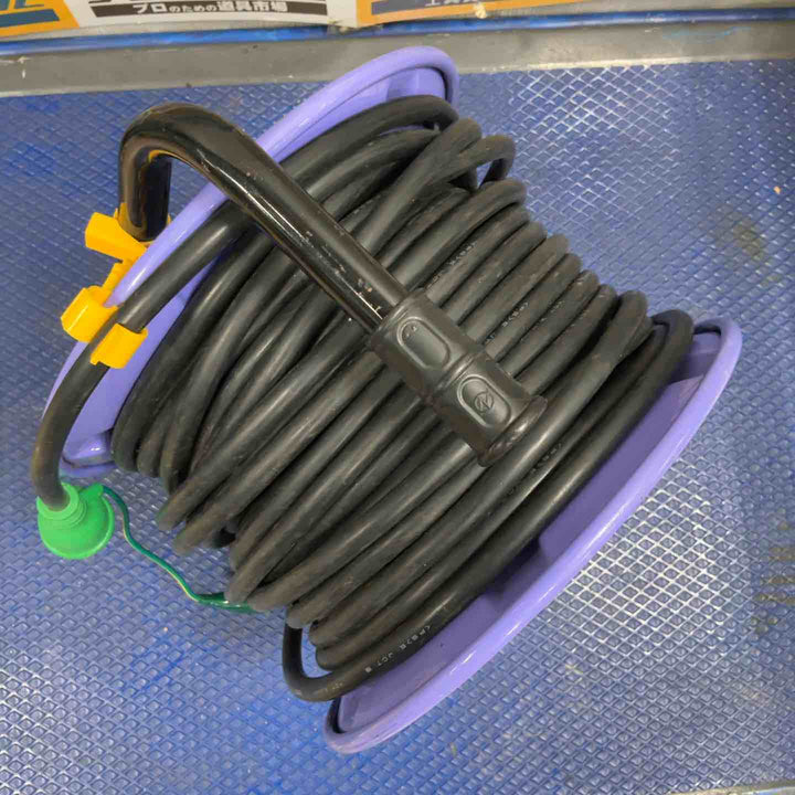 ◇日動 コードリール NP-EB34 ブレーカー付 22A-30M【草加店】