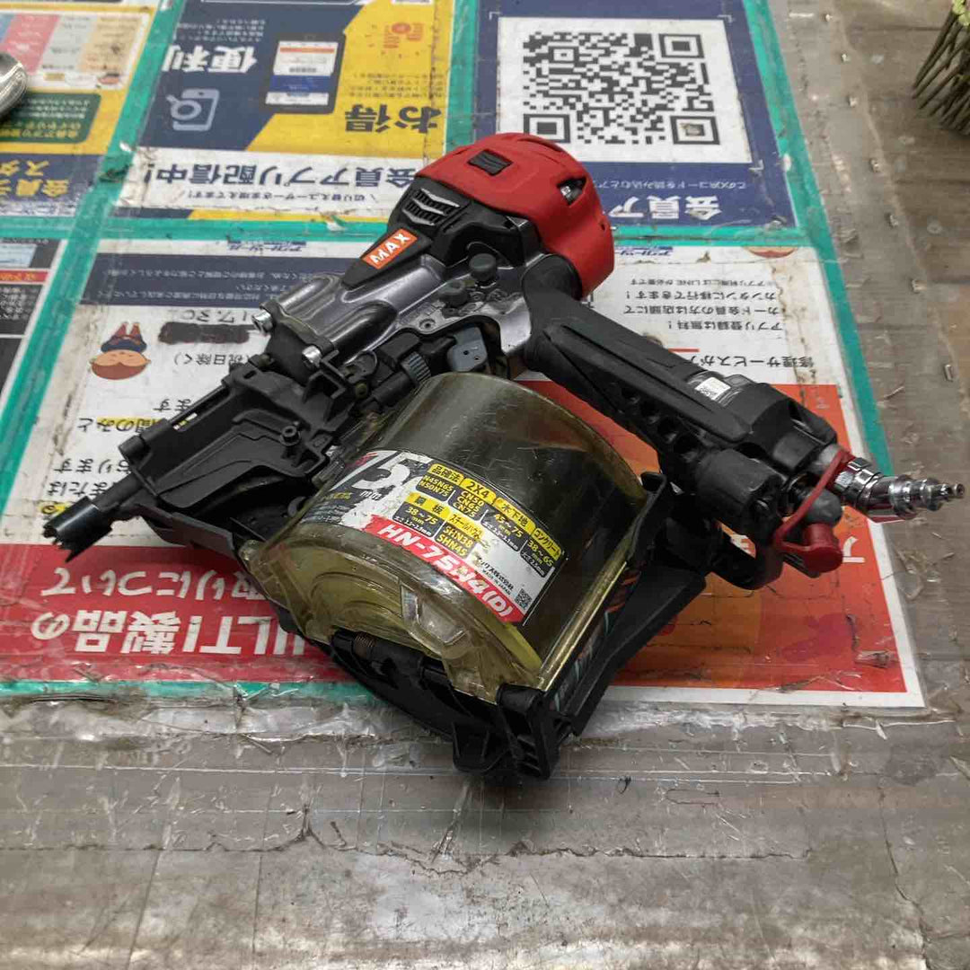 ★マックス(MAX) 高圧エア釘打ち機 HN-75N4(D)-G【戸田店】