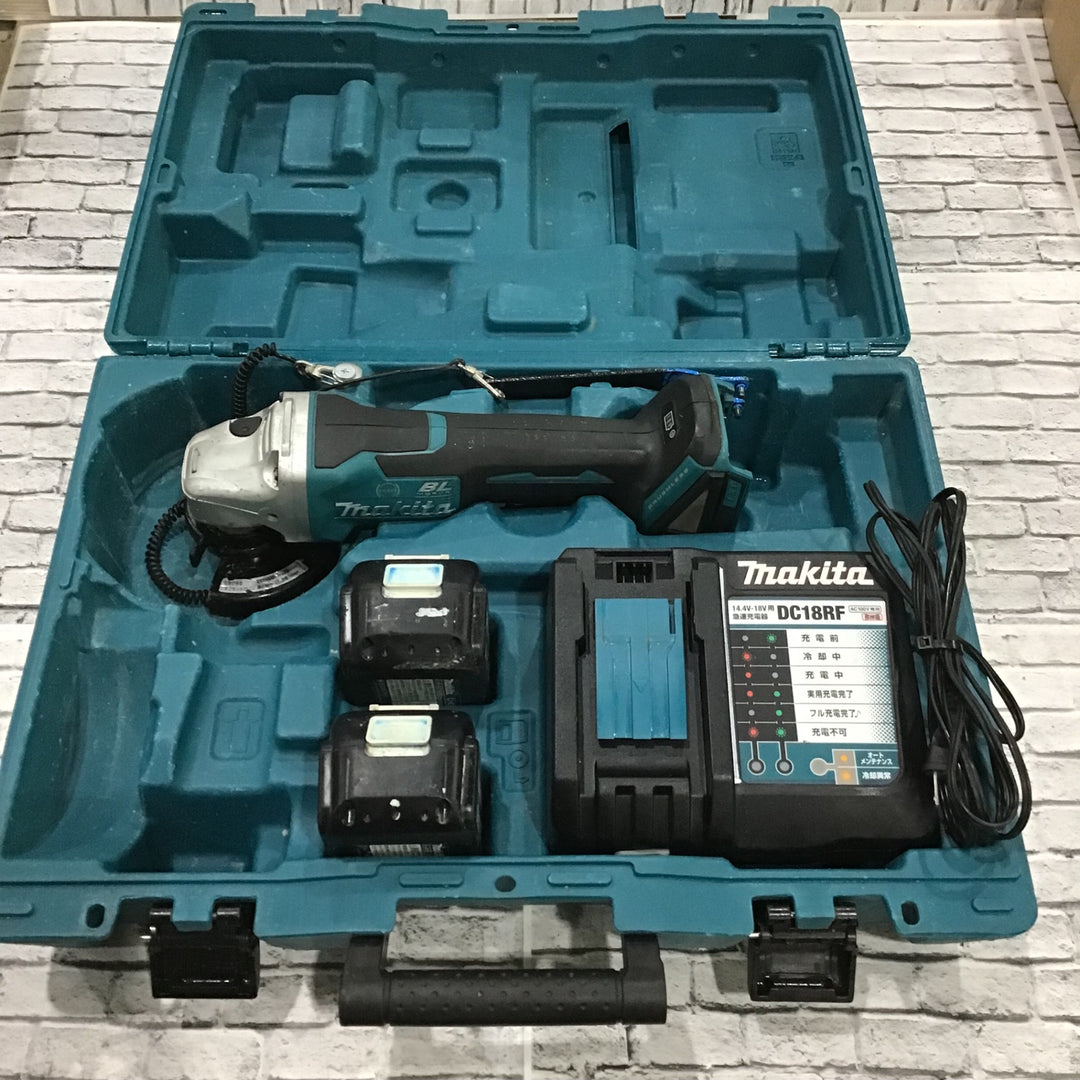 ★マキタ(makita) 100mmコードレスディスクグラインダ GA408DRGX【川口店】