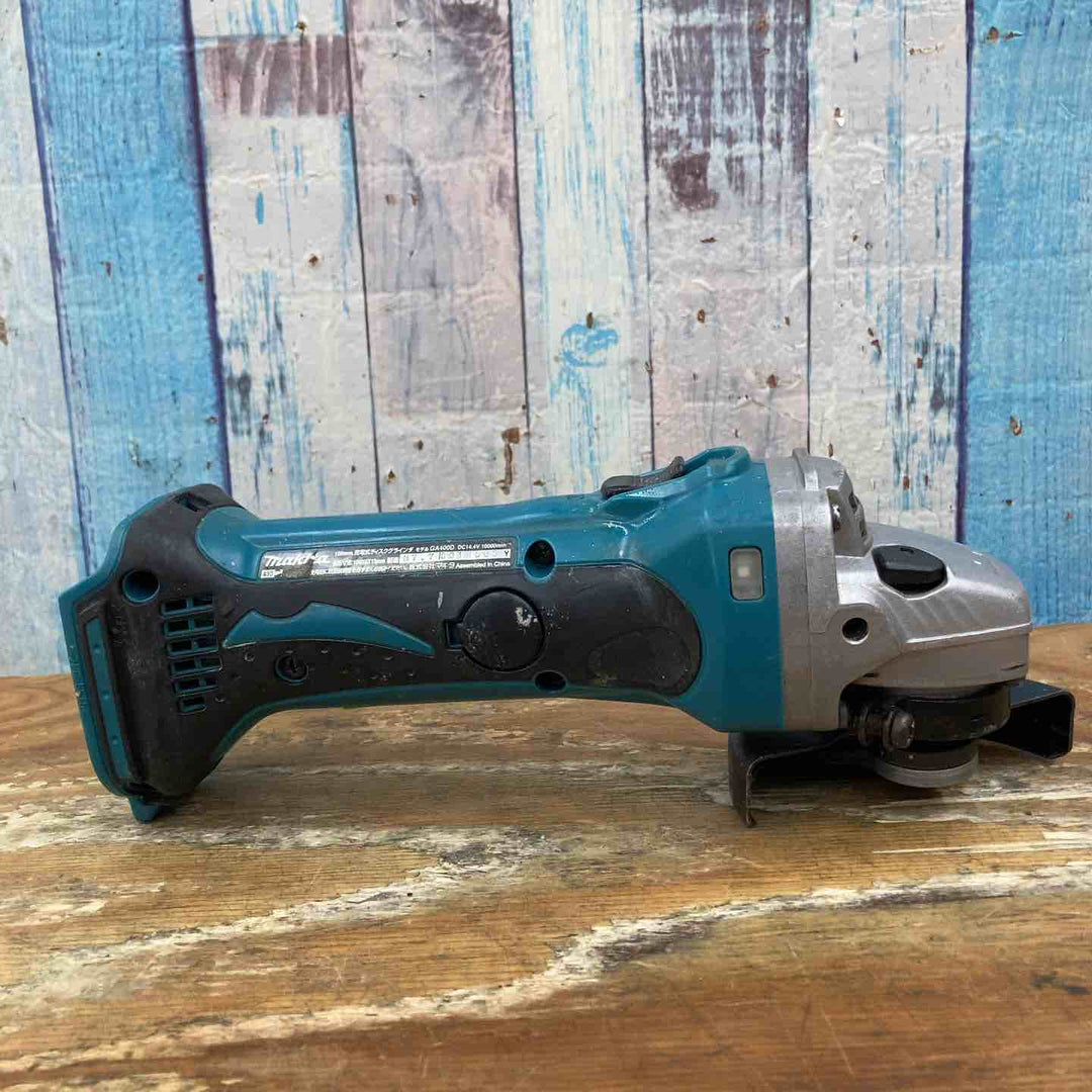 ☆マキタ(makita) 100mmコードレスディスクグラインダー GA400DZ【柏店】