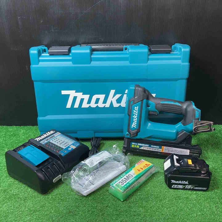 ★マキタ(makita) コードレスフィニッシュネイラ FN350DRG バッテリー1個付き(充電回数2回♪)【岩槻店】