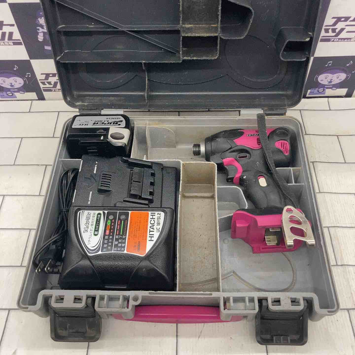 ◇ハイコーキ(HIKOKI ※旧:日立工機) コードレスインパクトドライバ WH14DSL(NN)【所沢店】