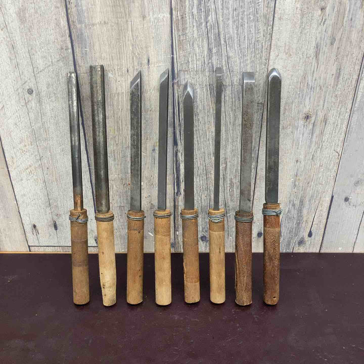 【中古品】 鑿 葵義宗 8本まとめ 彫刻刀 鉋 和工具 【東大和店】