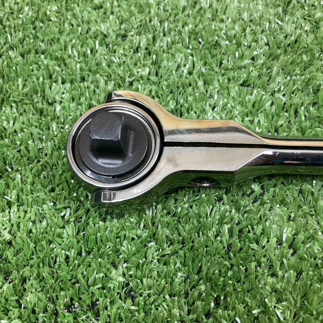 Snap-on スナップオン FH747 スイベルヘッド ラチェット ハンドル ソフトグリップ 3/8SQ【川崎店】