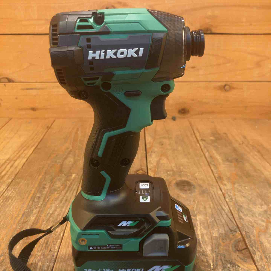 ★ハイコーキ(HIKOKI ※旧:日立工機) コードレスインパクトドライバ アグレッシブグリーン WH36DD(2XHLSZ)【所沢店】