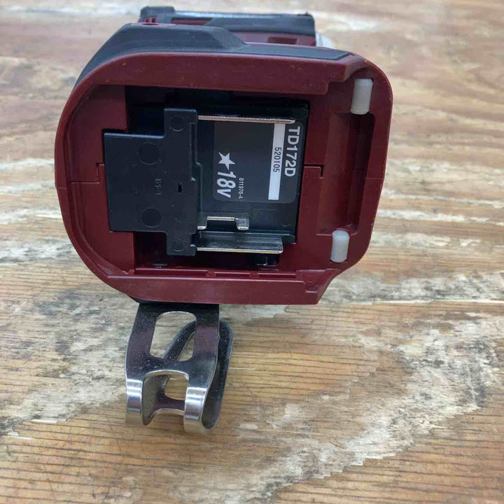 ★マキタ(makita) コードレスインパクトドライバー TD172DZAR【柏店】